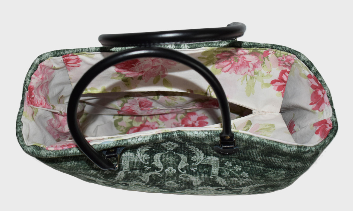 The Grace Overnight – Verdant Scroll & Rose Reverie