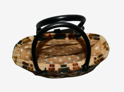 The Beverley Tote – Spotted Sophistication Inside