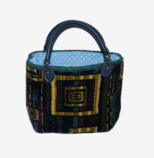 The Carrie Tote – Geometric Mischief, Polka-Dot Precision