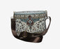 Olivia Shoulder Bag – handmade carpet tote with playful luxury design.