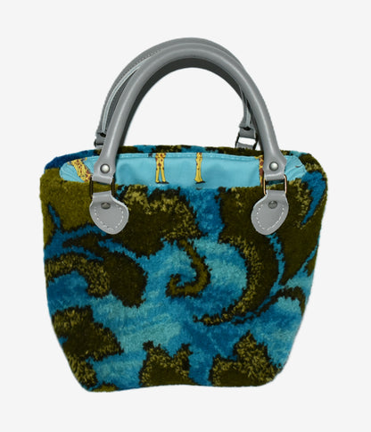 The Emily Tote – Tidal Blues & Giraffe Whimsy