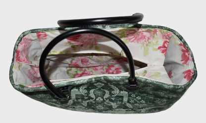 The Grace Overnight – Verdant Scroll & Rose Reverie