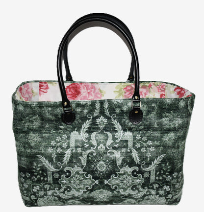 The Grace Overnight – Verdant Scroll & Rose Reverie