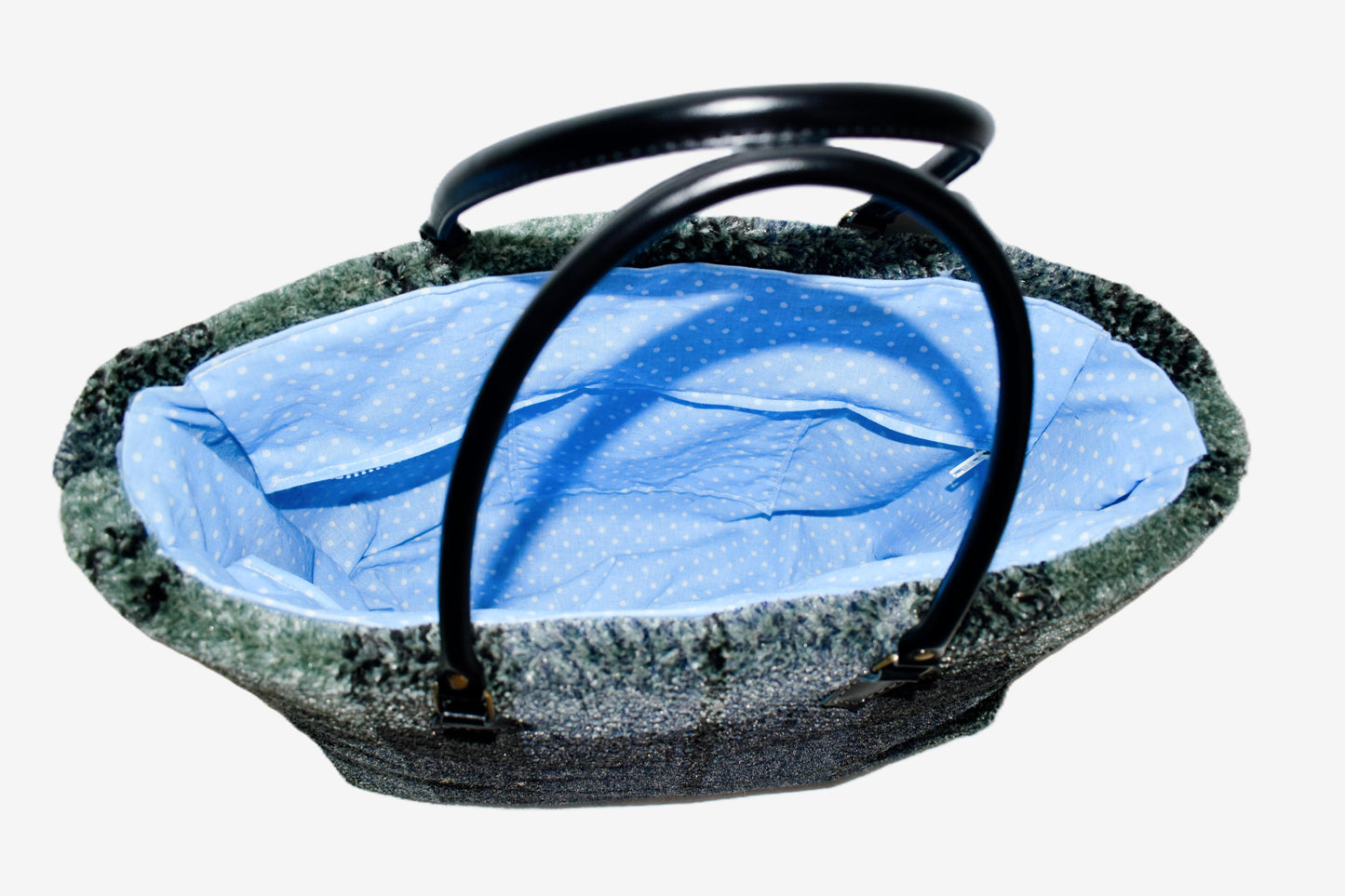 The Tilly Overnight Bag - Sky Blue